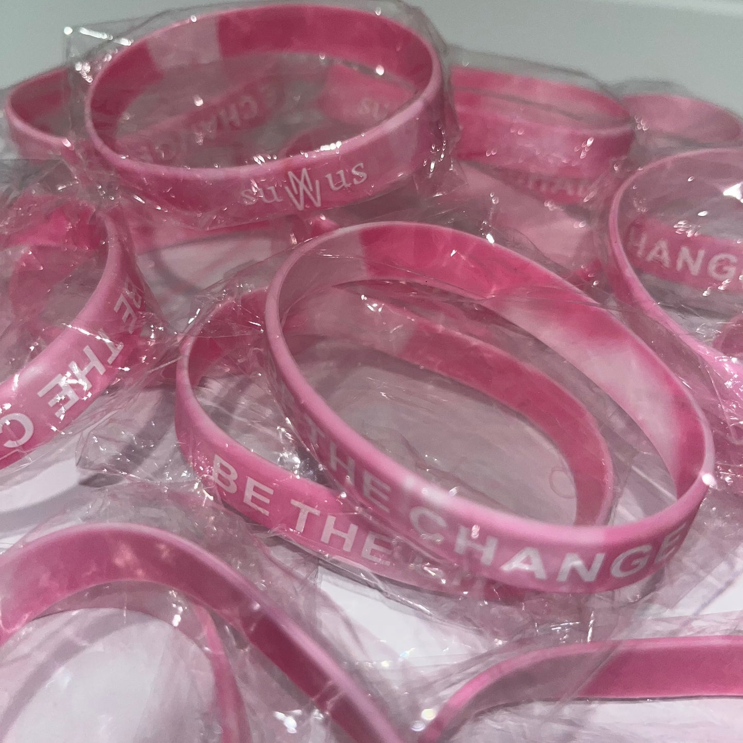 Pink Be The Change Bracelet