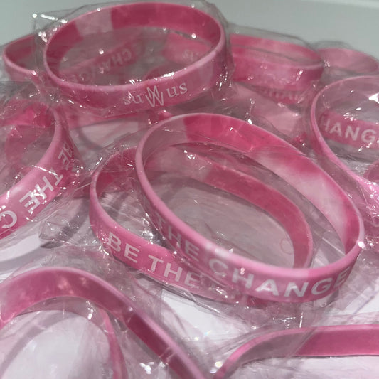 Pink Be The Change Bracelet